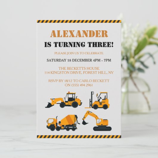 Bouwnijverheid Vragendag - uitnodiging (Staand voorkant)