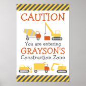 Bouwnijverheid Vragendag Welkomstfeest Poster (Voorkant)