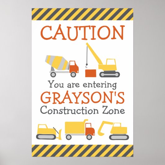 Bouwnijverheid Vragendag Welkomstfeest Poster (Voorkant)