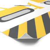 Bouwnijverheid Vragendag Welkomstfeest Poster (Hoek)