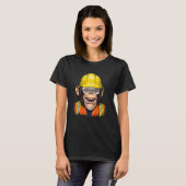 Bouwnijverheidslachterij Monkey Laboratorium wilde T-shirt (Voorkant volledig)