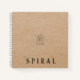 Bouwonderneming Kraft Papier Notitieboek