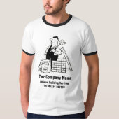 Bouwondernemings- en constructiediensten t-shirt (Voorkant)