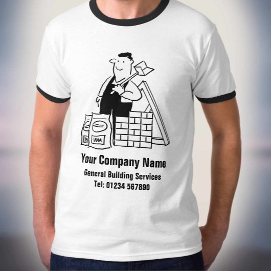 Bouwondernemings- en constructiediensten t-shirt