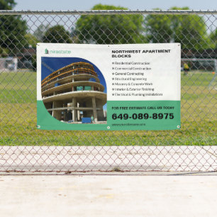 Bouwondernemingsinfo-banner Spandoek