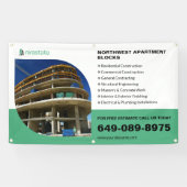 Bouwondernemingsinfo-banner Spandoek (Horizontaal)