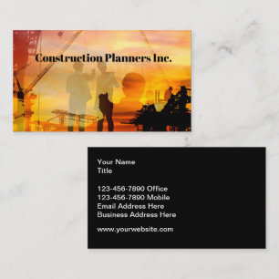 Bouwp planning service visitekaartjes