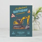 Bouwpakket Kinderverjaardagsfeestje Kaart (Staand voorkant)