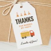 Bouwpakket Truck Verjaardagsfeestje Favoriet Cadea Cadeaulabel