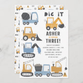 Bouwpakket Verjaardagsfeestje Kaart (Voorkant / Achterkant)