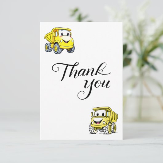 Bouwpartij Blank Dank u Kaarten (Staand voorkant)