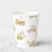 Bouwpartij document koppen papieren bekers (Links)