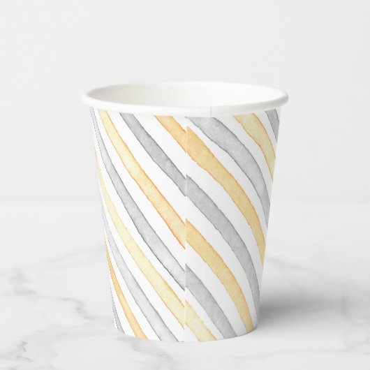 Bouwpartij document koppen papieren bekers (Rechts)