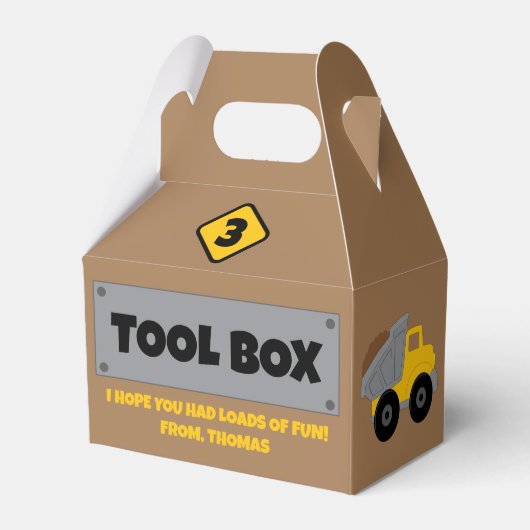 Bouwpartij Favor Box Bedankdoosjes (Achterkant)