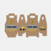 Bouwpartij Favor Box Bedankdoosjes (Uitgevouwen)