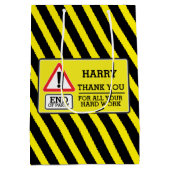 Bouwpartij gastwerker kervon cadeautas (Achterkant)