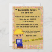 Bouwpartij Kaart (Achterkant)