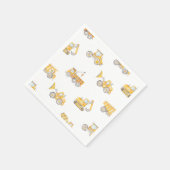 Bouwpartij Napkins | Bouw van de zeedag Servet (Hoek)