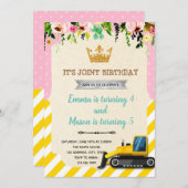 Bouwpartij Princess Kaart (Voorkant / Achterkant)