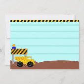 Bouwpartij Uitnodiging (Achterkant)