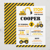 Bouwparty Uitnodiging (Voorkant / Achterkant)