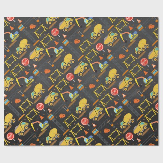 Bouwpatroon Verjaardag Cadeaupapier (Vlak)