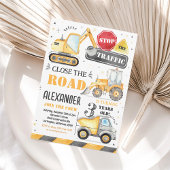 Bouwpers Feest met Dump Truck Kaart