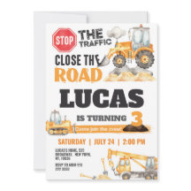 Bouwpers Feestje Vrachtwagen Kinderen Verjaardagsf