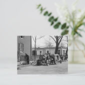 Bouwpersoneel, 1925 briefkaart (Staand voorkant)