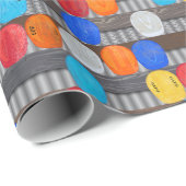 Bouwpersoneel, harde Petten Cadeaupapier (Rol Hoek)