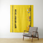 Bouwpersoonlijkheid Kinderverjaardagsfeestje Wandkleed (In situ)