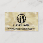 Bouwpictogram | goudschuimmachine visitekaartje (Voorkant)