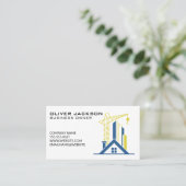 Bouwplaats | Commerciële gebouwen Visitekaartje (Staand voorkant)