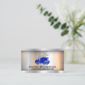 Bouwplaats en voertuig visitekaartje (Staand voorkant)