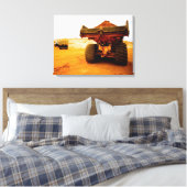 Bouwplaats, Luanda, Luanda Provincie Canvas Afdruk (Insitu (Slaapkamer))