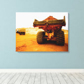 Bouwplaats, Luanda, Luanda Provincie Canvas Afdruk (Insitu (Houten vloer))