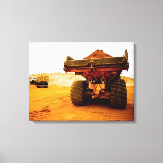 Bouwplaats, Luanda, Luanda Provincie Canvas Afdruk (Voorkant)