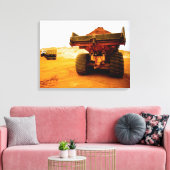 Bouwplaats, Luanda, Luanda Provincie Canvas Afdruk (Insitu (Woonkamer))