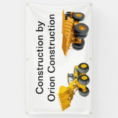 Bouwplaats Outdoor Sign Banners (Verticaal)