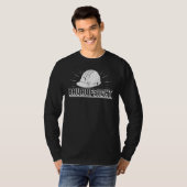 Bouwplaatsmanager aannemer bouwer bouw gebouw t-shirt (Voorkant volledig)