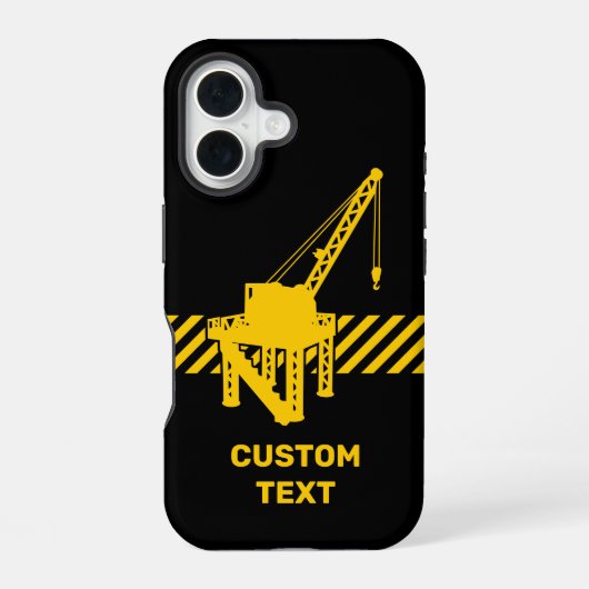 Bouwplatform iPhone 16 Hoesje (Achterkant)