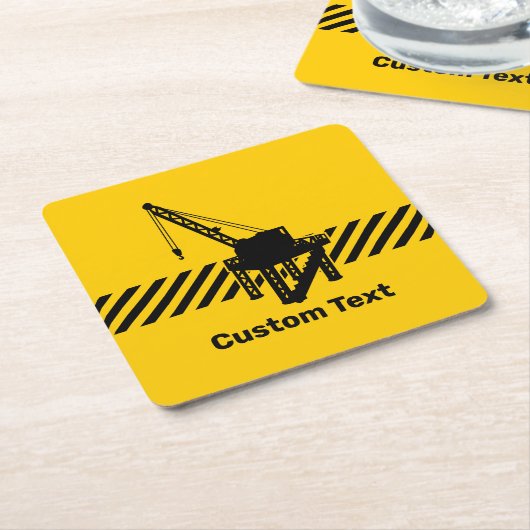 Bouwplatform Kartonnen Onderzetters (Schuin)