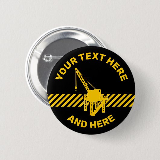 Bouwplatform Ronde Button 5,7 Cm (Voorkant /achterkant)