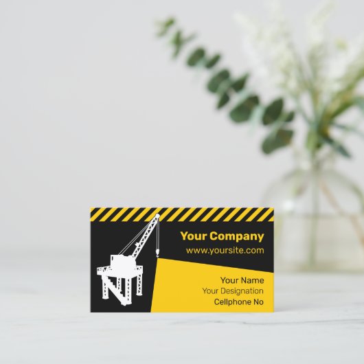 Bouwplatform Visitekaartje (Staand voorkant)