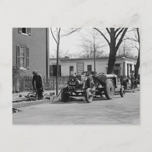 Bouwploeg, 1925 briefkaart