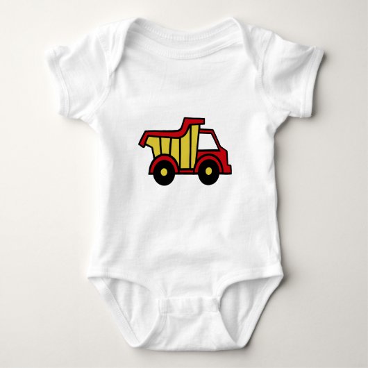 Bouwpret/stortplaatsvrachtwagen Romper (Voorkant)