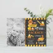 Bouwpromotie Uitnodiging (Staand voorkant)