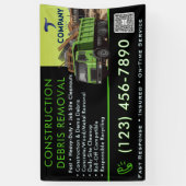 Bouwpuin Verwijdering Banner - Bouwplaats (Verticaal)