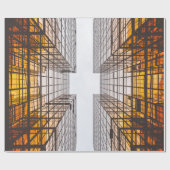 bouwreflectie cadeaupapier (Vlak)