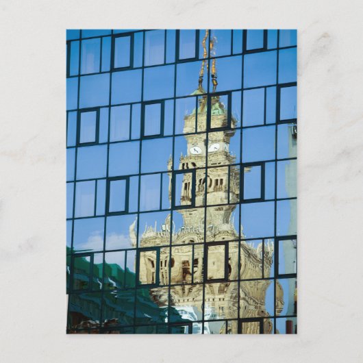 Bouwreflecties Briefkaart (Voorkant)